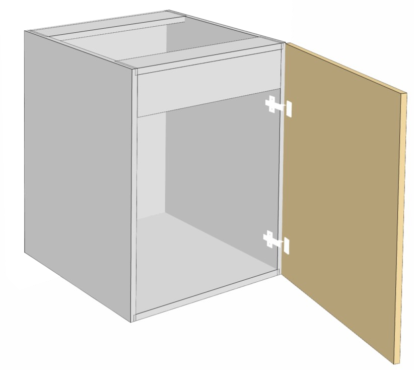 Sink - 1 doors with fascia